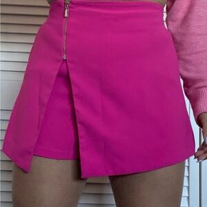 Hot Pink Mini Skort